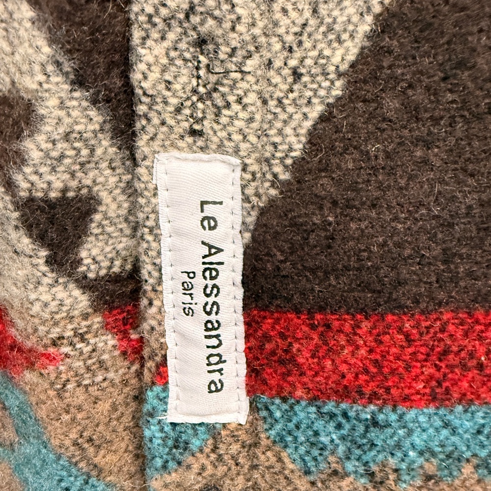 Tribal Patterned Utility Jacket NWT - image 3